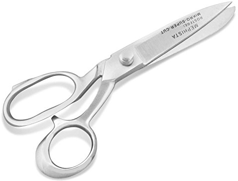 Premium Stoffschere mit Mikroverzahnung Schneiderschere Textilschere 10 Zoll SUPER CUT Ausführung