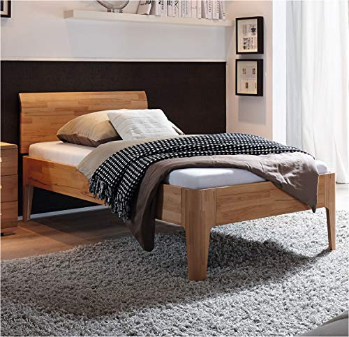 Hasena Komfortbett Xyvola 30 extra hoch Kernbuche massiv 180x200