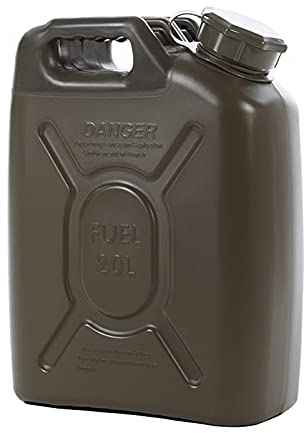 CGF- Benzinkanister 20L Benzinkanister - mit Dumping Tube Kraftstofftransport und -lagerung - Ideal für Autos, Vans, Wohnwagen und Wohnmobile mit UN-Zulassung