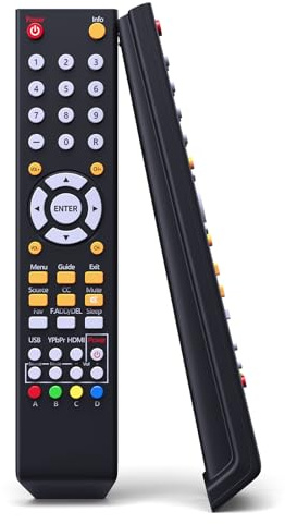 Universal Remote Control Replacment for All Sceptre TV LED LCD HDTV (8142026670003C)