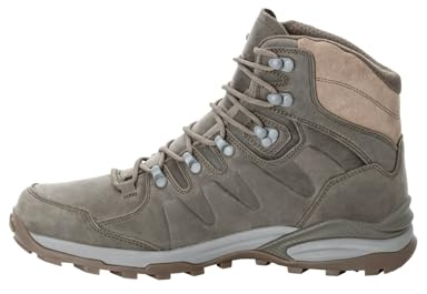Jack Wolfskin Herren Refugio Prime Texapore Mid M Wanderschuh, Cold Coffee, 43 EU