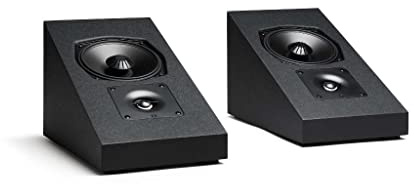 Definitive Technology Dymension DM95 Speaker, Flexible Wall-Mountable Surround Speaker, 5.25 BDSS Mid/Bass Woofer, Aluminum Oxide Tweeter, Compatible with Dymension DM30 & DM80 Speakers, Black