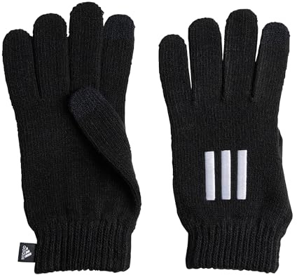 adidas Unisex Essentials 3-Streifen Handschuhe
