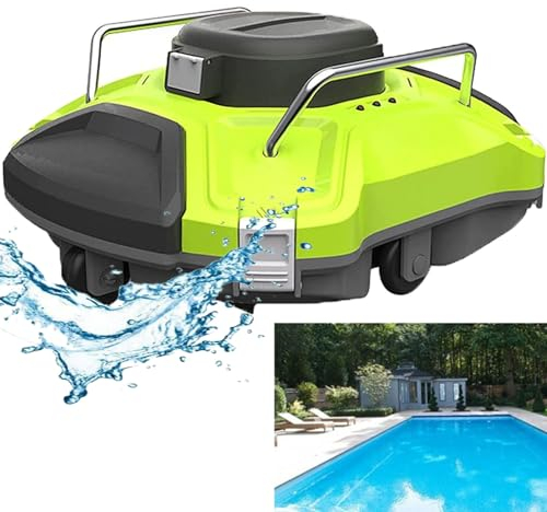 ExoticaBlend Automatic Pool Cleaner, Smart Control Underwater Vacuum Cleaner, Pool Vacuum Cleaner Robot