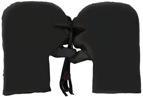Winter-Lenkerhandschuhe – Winddichte, wasserdichte Lenkerhandschuhe mit Dicker Baumwolle | Warmes Fahrradzubehör für Motorrad, Roller, Faltrad | Isolierte Handschuhe für Fahrten bei kaltem Wetter und