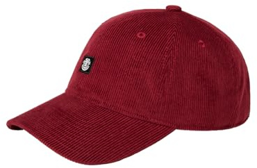 Element Icon Dad Cap Corduroy keps för män röd en storlek