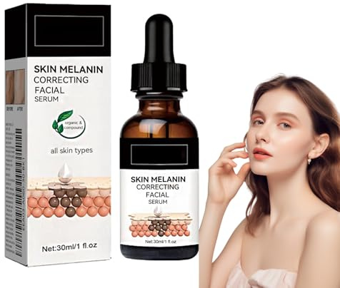 Rostblant Siero per correggere le macchie scure per il viso e il corpo, Anti macchie di pigmentazione viso, Melanin Correcting Facial Serum, cura del viso uomini e donne anche il tono della pelle