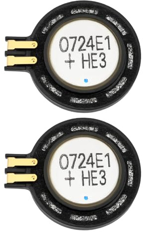 ECSiNG 2 Altoparlanti Interni di Ricambio 2,3x0,4 cm per Gameboy Advance SP, Suono Forte e Chiaro, Nero