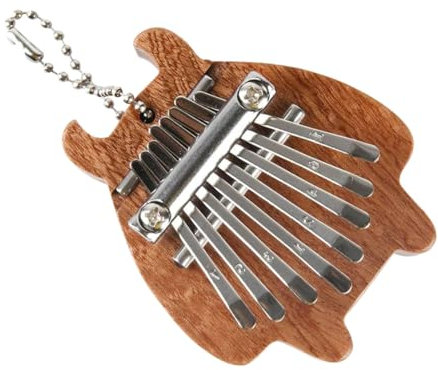 FUNOMOCYA Kalimba mit Daumenklavier aus Hochwertigem Material mit Natürlichem Anfänger und Hängendem Seil