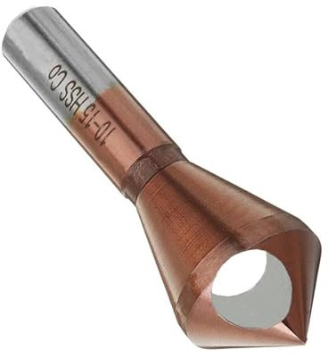 1 Uds. Cortador De Chaflán Desbarbado M35 De 90 Grados 1-4/2-5/5-10/10-15mm Broca Avellanadora for Metalurgia De Acero Inoxidable(1-4mm)