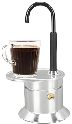 Cafetière – Mini cafetière, bouilloire durable, conception en tube d'aluminium, boisson chaude portable | Utilisation pratique de voyage de jardin de sac à dos de camping pratique de qualité supérieur
