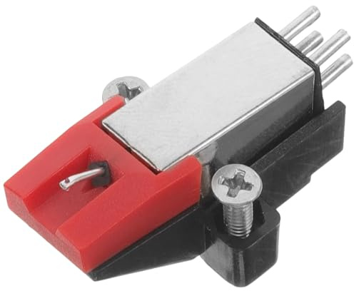 Veemoon Aiguille de Phonographe Dynamique pour Platine Vinyle, Stylet de Remplacement en Plastique, Accessoire pour Tourne-disque, Compatible Platines Vinyles, Usage Studio et Maison