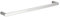 Porte-Serviettes Simple pour Salle de Bain - Chrome Poli, SUS Acier Inoxydable, Style Ovale, 60cm