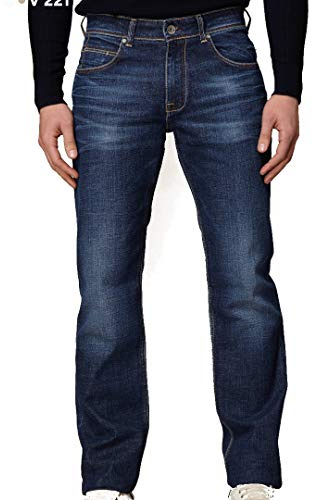 Coveri Jeans Uomo Slim Fit Denim 5 Tasche 46 48 50 52 54 56 58 (IT, Numero, 48, Regular, Regular, Medio)
