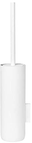 blomus WC-Bürste -MODO- | Farbe White | mit Wandhalterung | Material: Stahl titanbeschichtet, Kunststoff | Maße: 8,9 x 8,9 x 49 cm | Design: Nina Thöming