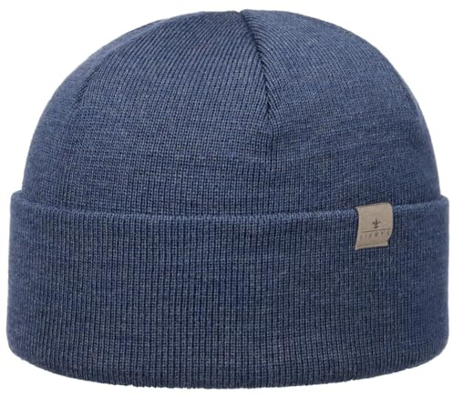 LIERYS Merino Feinstrick Dockermütze Damen Herren Strickmütze Merinowolle Wintermütze Made in Germany Herbst Winter