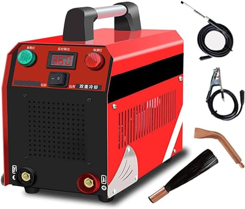 XDLYWUZIQ 2000 W 220 V Edelstahl-Schweißperlenprozessor Argon-Lichtbogenschweiß-Punktschweißgerät Schweißreinigungsmaschine, Sauberere Elektrolytische Poliermaschine Mit Doppelter Kühlung