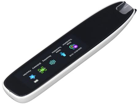 Bolígrafo Traductor de Voz Inteligente, Bolígrafo de Escaneo de Traducción WiFi, Edición Internacional, Color para Lectura y Traducción, A26S
