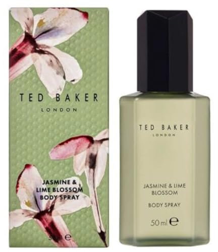 Allglazz Baker Jasmine & Lime Blossom Spray per il corpo, 50 ml