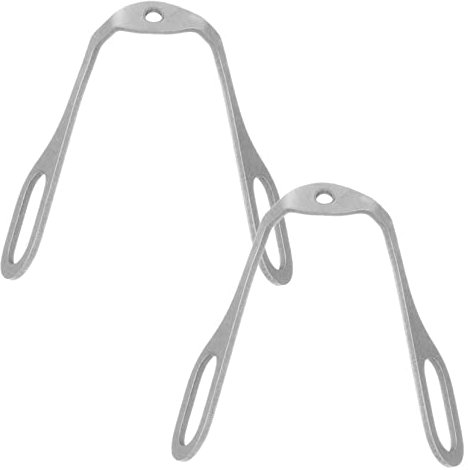 COLLBATH Ergonomische Nasenpads Für Brillengestelle 2er-Pack Bequeme Kunststoffpads Für Brillen Nasenstütze Für Brillen – Design
