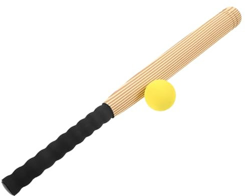 VICASKY Juguete De Bate De Béisbol De Eva Divertido para Exteriores Bate De Béisbol con Pelota De Juguete Deportivo para Jardín y Actividades Al Aire