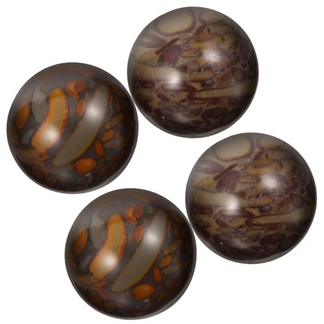 Mikikit 4piezas Balones Baoding Coloridas para Ejercicios de Mano Masaje de Dedos y Fortalecimiento de Muñeca Casa