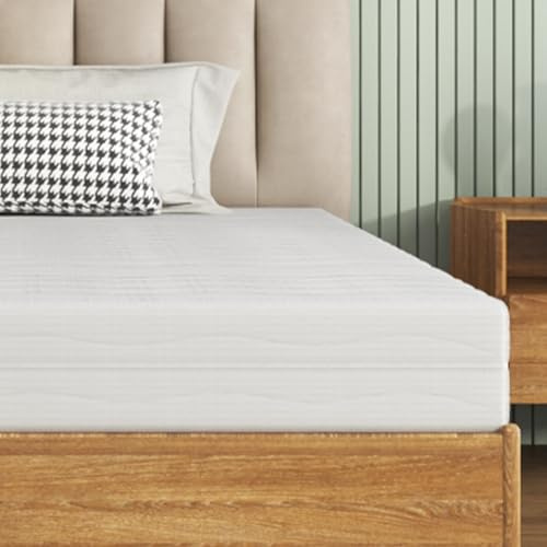 Taikonaut Matratze 160x200 cm, Komfortschaummatratze, Schaummatratze mit D25 Schaumkern, 3D Air Mesh Bezug mit 100 g Vlies, abnehmbar und waschbar, vakuumverpackt