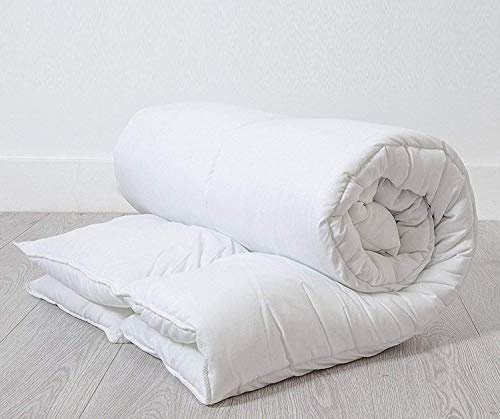 CnA Stores – 4.5 Tog Double Duvet - Super Soft Hollowfibre Summer Cool & light Cotton Blend Anti-Allergy Quilt