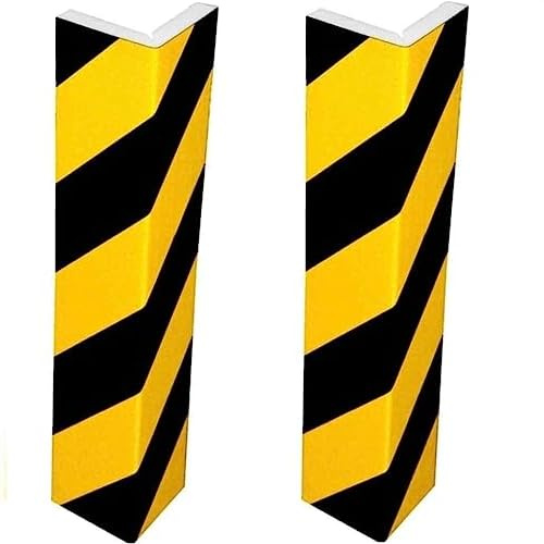 AUTOZOCO Protectores de Espuma Adhesivo para Garaje, Protector Columnas Garage, Protector Esquinas Garaje, Protector Puertas y paragolpes Coche, Protege carrocería Coche, 40 cm x 15 cm, 2 Unidades