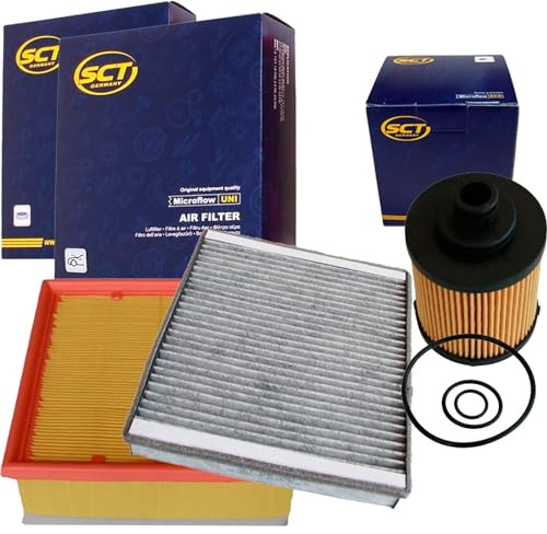 BandelOne enthält Inspektions-Set Ölfilter+luft+innenraum-Filter passend für Corsa D 1.3 Cdti