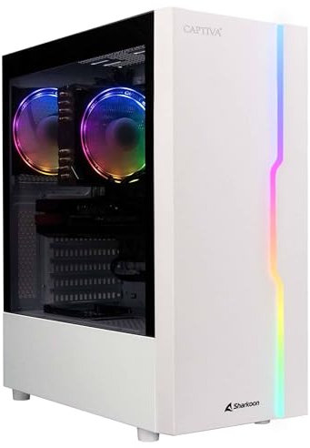 Captiva PC Highend Gaming R78-965 | AMD Ryzen 5 7500F | 32GB DDR5 RAM | NVIDIA GeForce RTX 4070 12GB | 1 TB SSD | ohne OS