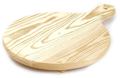 Tagliere Polenta in Legno di Abete Marrone Chiaro 40 cm