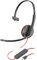 Poly Auricular Mono Blackwire C3210, USB-C/A