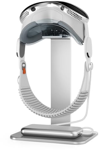 UPERGO Support de station d'accueil pour Apple Vision Pro, support d'affichage pour casque VR avec support de batterie