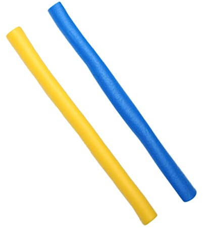 Abaodam 2 Noodle Galleggianti per Piscina in Schiuma Morbida Blu, Giocattoli per Ragazzo Ragazza per Progetti Creativi e Divertimento in Acqua