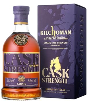 Kilchoman SANAIG CASK STRENGTH Islay Single Malt Scotch Whisky 2024 57,8% Vol. 0,7l in Giftbox