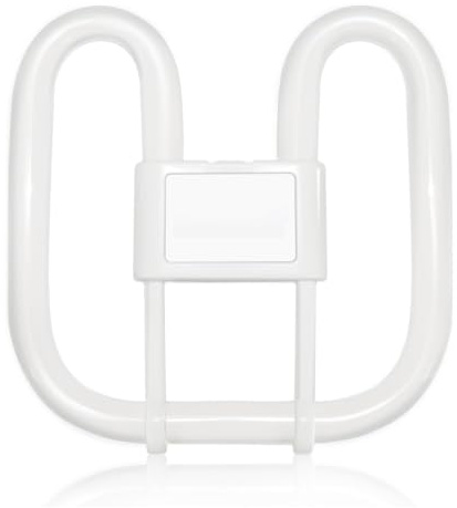 Bynome Ampoule 4 broches 2D Gr10q 4 broches 16 W Blanc standard (6500 K) Ampoule fluorescente compacte pour salle de bain Lampe à économie d'énergie