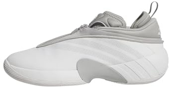 adidas Unisex-Adult D.O.N. Issue 7 Basketball, White/Grey, 16