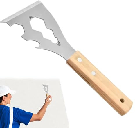 Beer Bottle Opening Tool - Portable Glue Remover - Wall Scraper | Stainless Steel Key Tool | Multipurpose Tool Nail Nail Bottle Opener for Family Friends Colleagues