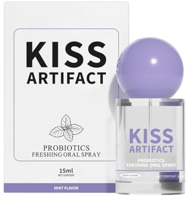 Mundspray, Munderfrischer, Mundspray, Frauen-Atemnebel, Geruchskontrolle, kompaktes und stilvolles Accessoire, 15 ml, für Frauen, Männer, Reisen, Büros