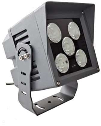 Luce stretta per esterni - Proiettore per esterni Proiettore a LED impermeabile a lungo raggio Proiettore a LED Proiettore a fascio di luce esterno impermeabile a lungo raggio(White,30W(AC85-265v))
