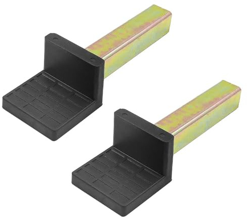 Sarini Support de réparation pour moto, béquille de moto, adaptateur de support de fourche pour crochets, accessoires de moto, béquille arrière de moto de type L