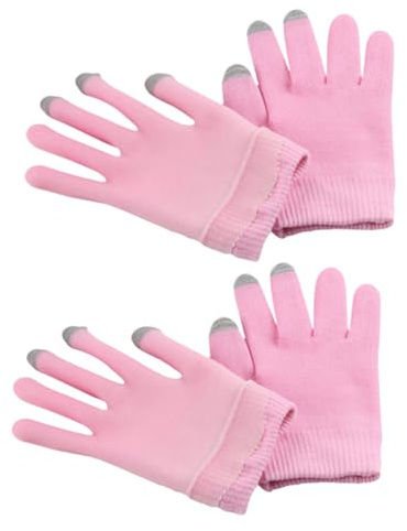 HONITANO Moufles Hydratants En Gel Pour Femmes Lot De 2 Paires Taille Unique Soins Des Mains Sèches Gercées Cosmétiques Spa Et Thérapie Hydratante Tactile