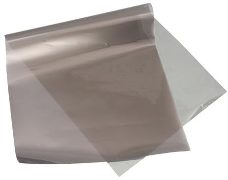 UKCOCO Película para Ventanas Unidireccional de Pet que Bloquea el Calor y Protege contra Rayos UV Efecto Espejo Plateado para Privacidad Hogar