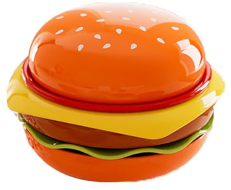 Gsycle Platos para salsa de hamburguesa de 6 piezas, platos de plástico apilables para salsa, platos para hamburguesas, platos para aperitivos, mini cuencos para salsa de aperitivos para