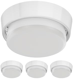 ledscom.de 4 pz GX53 zoccolo lampada INEL rotondo 90mm Ø incl. lampada LED 10,301W 1212lm bianco
