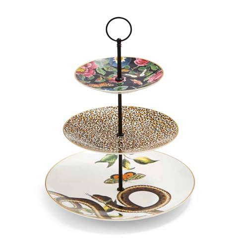 Spode CRC8827-XG Tortenständer, 3 Etagen, Keramik