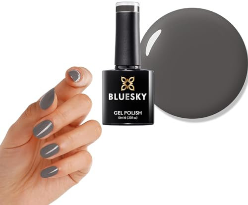 Bluesky Gel Nail Polish DARK GREY UV LED A86 Soak Off 10ml (Requires Drying Under UV/LED Lamp) … …