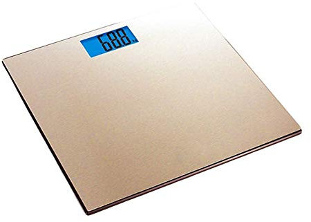 NCRD Balance de Salle de Bains de Poids numérique avec Une Lecture Facile LCD (jusqu'à 400 Livres) Balance de Maison numérique Parfaite, échelle pour Le Poids corporel