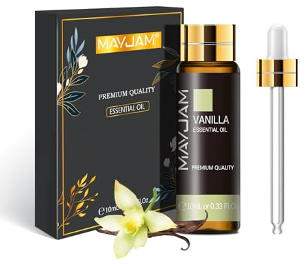 MAYJAM Huile Essentielle de Vanille pour Diffuseur 10ML